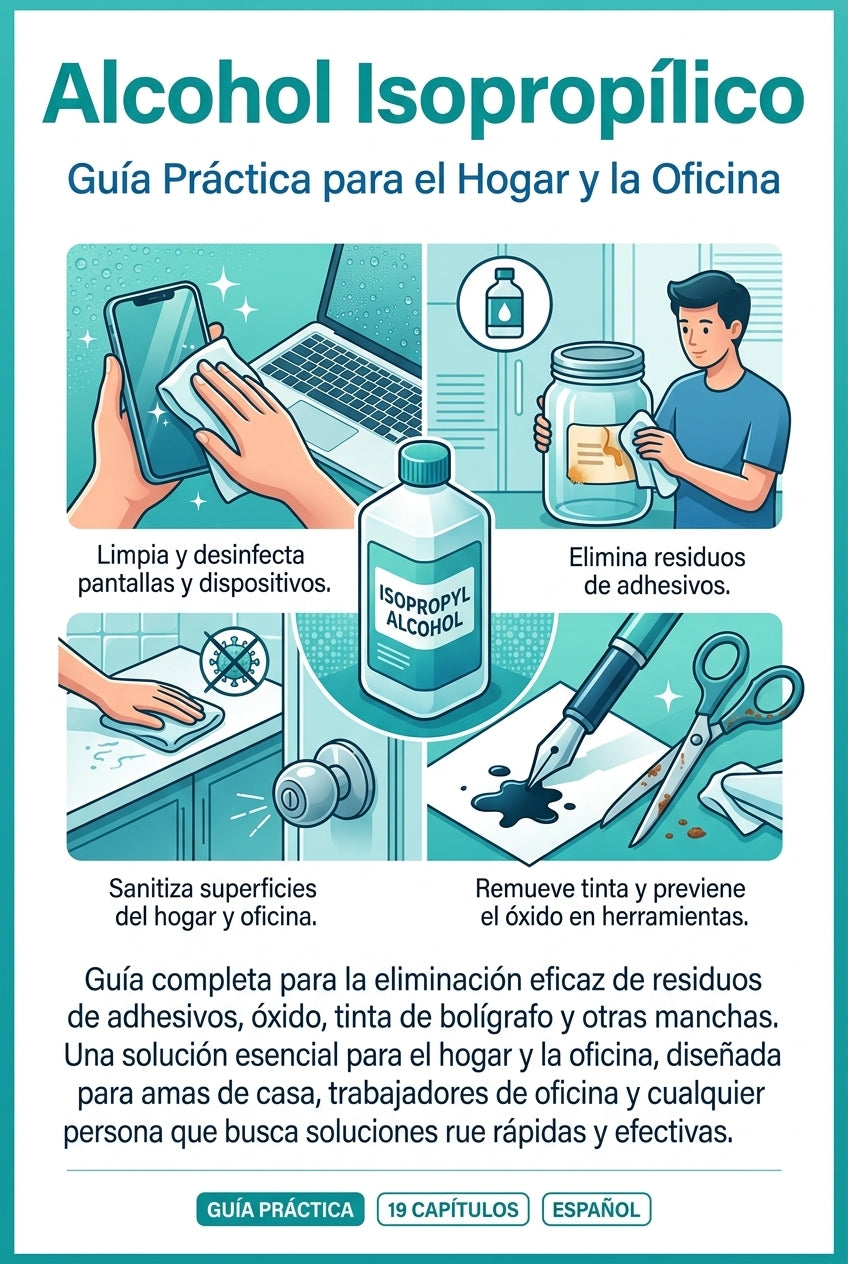 Soluciones hogareñas con alcohol isopropílico